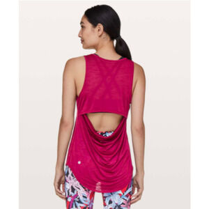 Lululemon Open Back Light Silky Tank NWOT Size 4